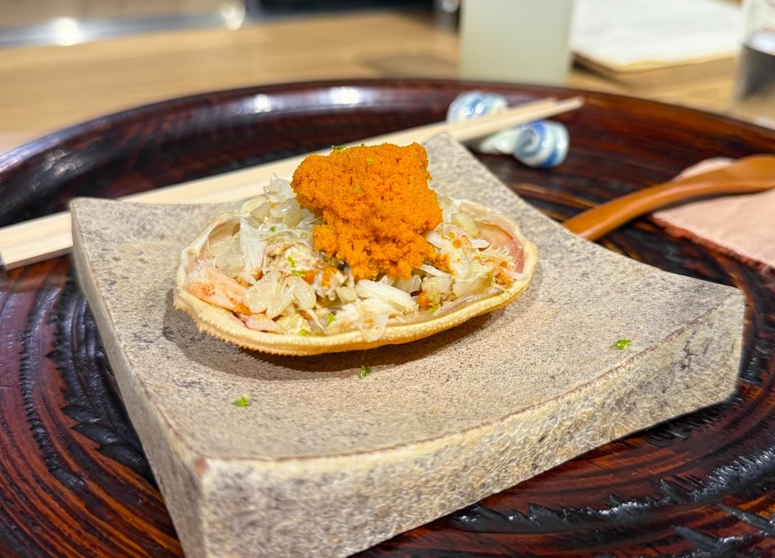 A refined Japanese tasting menu at a small omakase counter in Los Angeles
